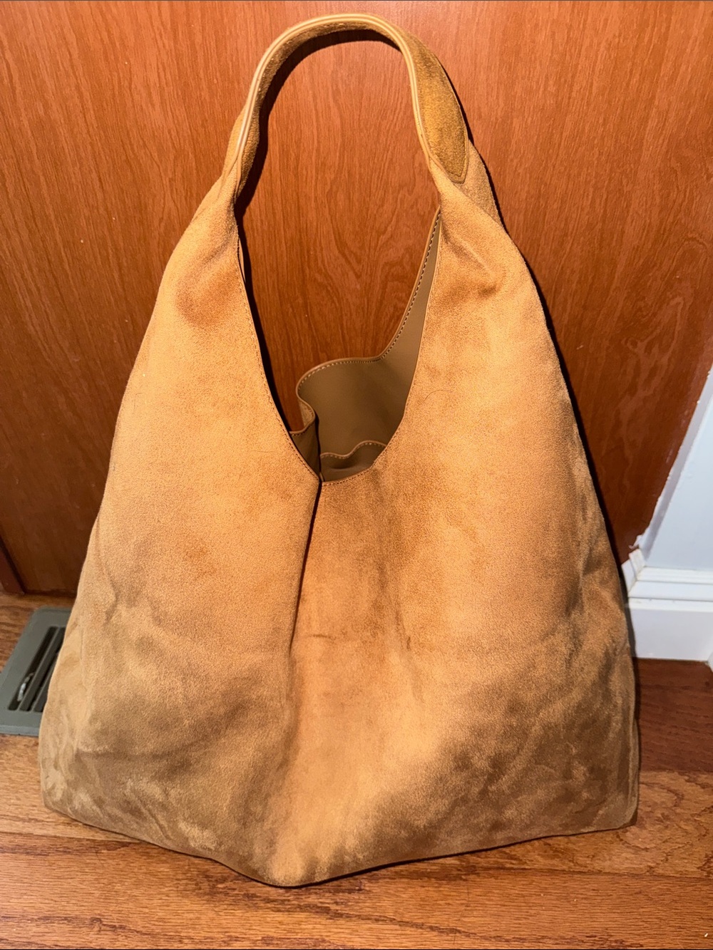 GAP Suede Vegan Suede Slouchy Tote Bag